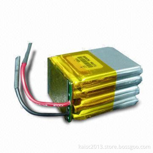 3.7V/2400mAh/1s4p Lithium Polymer Battery Packs with High-Discharge Drain